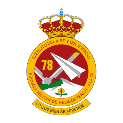 Escudo del Ala 78 - Escuela Militar de Helicópteros