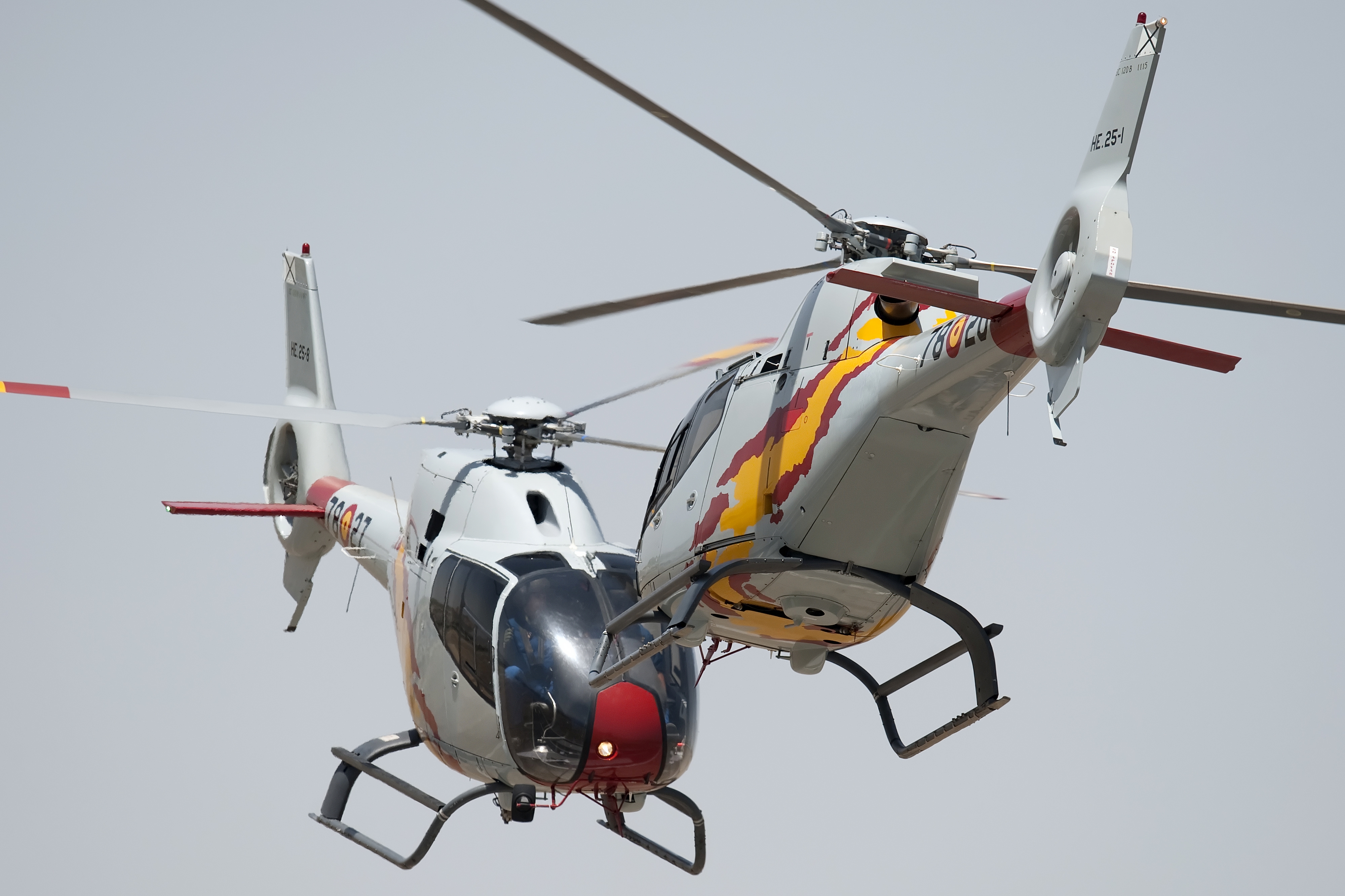 Maniobra acrobática en el aire